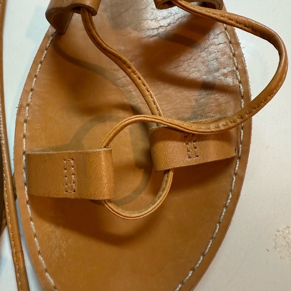 Madewell Boardwalk Leather Lace-Up Sandals - Picture 8 of 13